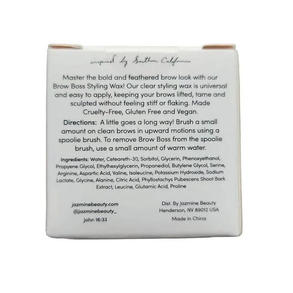 Jasmine Beauty Brow Boss Styling Wax Mini - Picture 3 of 4